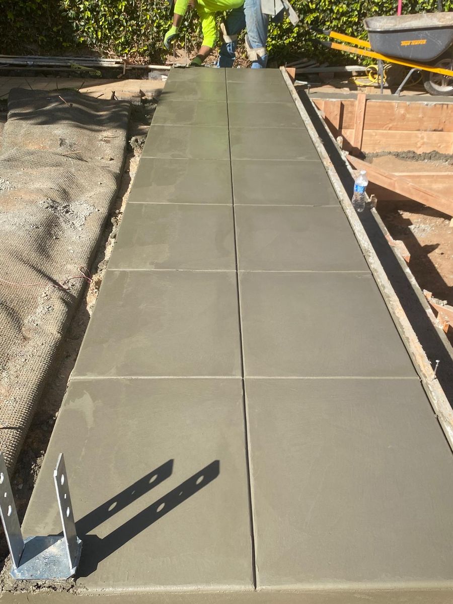 Concrete & Outdoor Living — Guillen Construction project